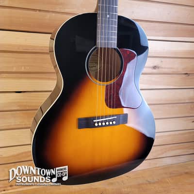 Epiphone Blues King Studio Acoustic-Electric Concert Guitar with Epiphone Gig Bag - Dark Burst image 1