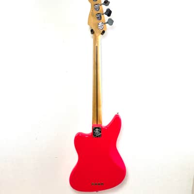 Fender Mark Hoppus Signature Jaguar Bass - Hot Pink image 3