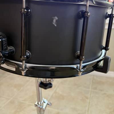 Pearl UCA6514 UltraCast Aluminum 14x6.5" Snare Drum - Matte Black image 6