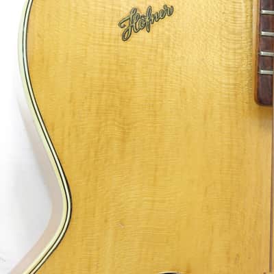 1958 Hofner Senator (No. 372) - Blonde image 13