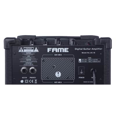 Fame DC-15 - Modeling Combo Amp for Electric Guitars image 6