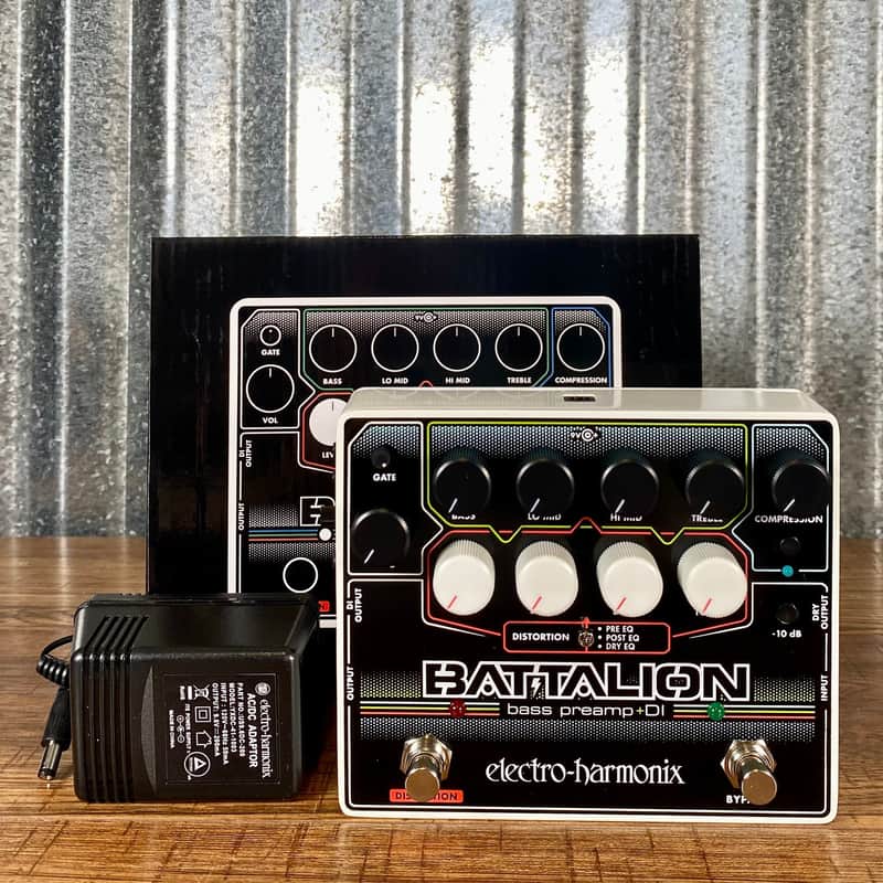 Electro-Harmonix Battalion Bass Preamp/DI | Reverb