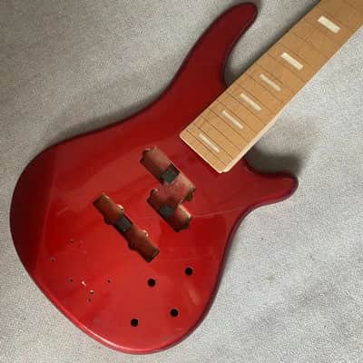 Red 5 String Tagima Basswood Body with Maple Neck image 18