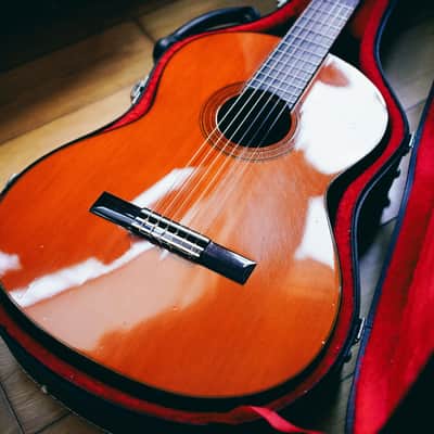 1998 K.Yairi RS-5 Classical Guitar – Hand Crafted in Japan | Solid Top | Signed Label | Hard Case | Vintage Tone image 3