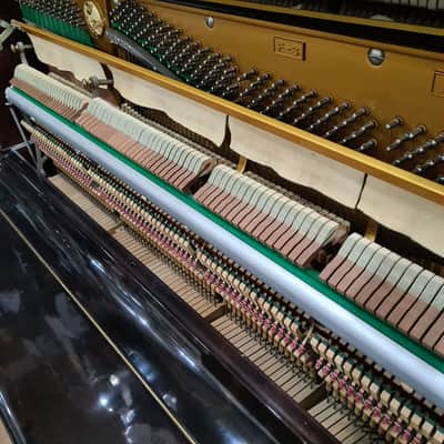 Used Lazare F3 Upright Piano Dark Walnut SP22881 - Sherwood Phoenix Pianos image 11