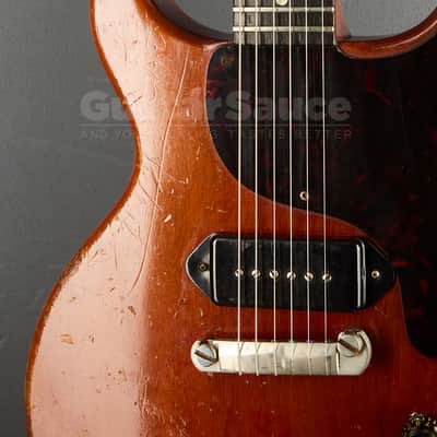 Immagine Gibson Les Paul Junior 1960 Cherry Red Double Cut Original Vintage VIDEO! (cod.43VG) - 9