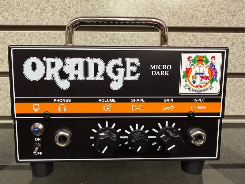 Orange Micro Dark 20-Watt Guitar Amp Head 2015 - Present - Black image 1