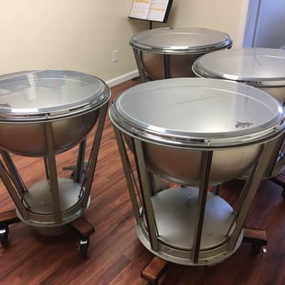 *Price Drop! Rogers  Accusonic Timpani - Set of 4 -  Super Nice! - Professionally Refurbished image 1