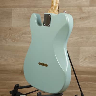 Mo Tone Surf Green T-Style Solid Body Electric Guitar - Used image 4
