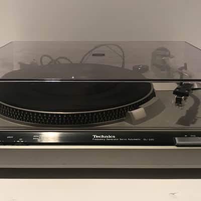 Technics SL-220 Silver vintage belt drive auto return turntable with Audio Technica AT-247E stylus image 1