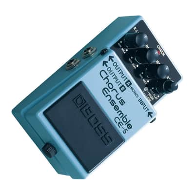 BOSS CE-5 Stereo Chorus Ensemble Compact Pedal for Creating Any Kind of Chorus Effect with Effect Level, Rate, Depth and Filter Knobs image 3