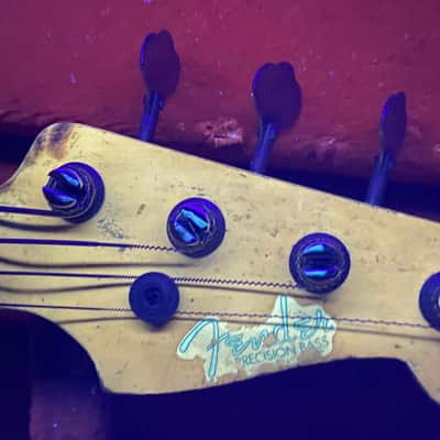 Fender Precision Bass 1963 - Fiesta Red - Custom Color - image 25