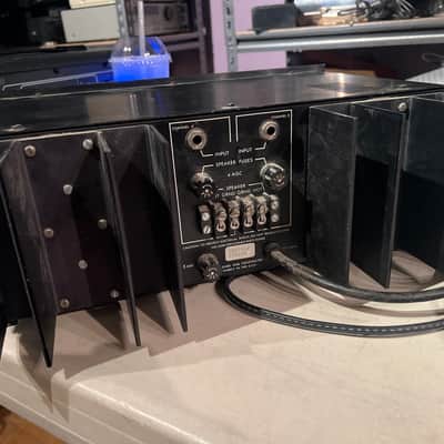 Spectro Acoustics Stereo Power Amplifier Model P-202 - Black image 2