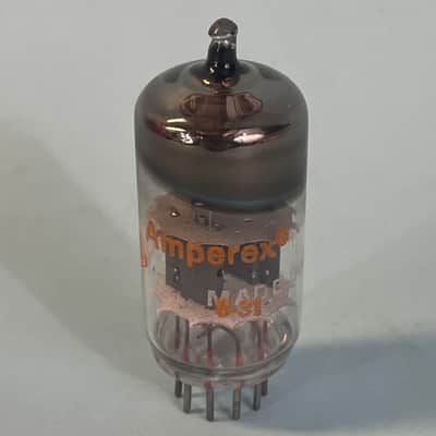 1968 Amperex 12AU7A ECC82 Vintage Orange Globe Tungsram Made In Germany TubeT149 image 1