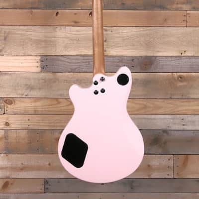 EVH Limited Edition SA-126 Special Semi-Hollow Guitar Satin Shell Pink w/ Case image 5