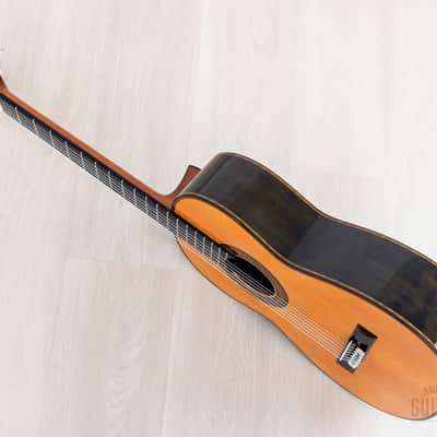 1987 Sakazo Nakade No. 5000 Vintage Classical Guitar German Spruce + Brazilian Rosewood w/ Case image 14