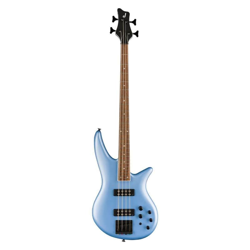 Jackson X Series Spectra Bass SBX IV 4-String Right-Handed Bass Guitar with Nyatoh Body and Laurel Fingerboard (Matte Blue Frost) image 1