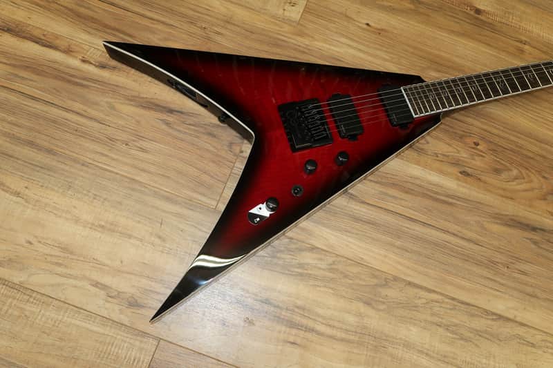 Dean Vengeance V 2023 - Black Cherry Burst Flame image 1