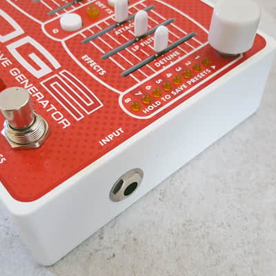Electro-Harmonix POG2 Polyphonic Octave Generator w/Power Supply - Red / White image 8