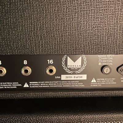 Morgan Amplification JMI 10th Anniversary 20-Watt Guitar Amp Head 2019 - Black image 2