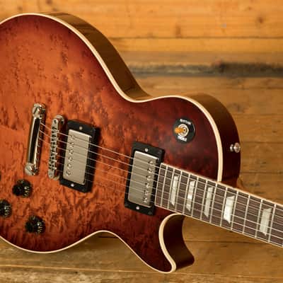 Gibson Custom 1959 Les Paul Standard Birdseye | Orange Shadow Burst - Gloss image 5