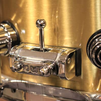DW Performance Series 8X14 Thin Brass Snare Drum - New! image 5