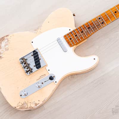 2022 Fender Custom Shop 1952 Telecaster Heavy Relic Faded Nocaster Blonde w/ Case, CoA, Lightweight Ash