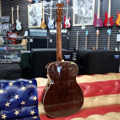 Larrivee OM-44-R - Acoustic/Electric Guitar Rosewood & Bear Claw Spruce Top w/Element VTC Pickup & Case (136642) image 10