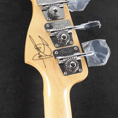 Fender Steve Harris Precision Bass Olympic White Maple Fingerboard image 8