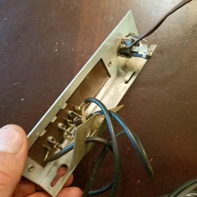 Motorola 6BQ5 12AX7 tube pre and power amp HS-709D HS-696C Console Stereo 1959 - Gold image 24