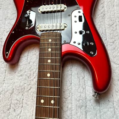 Immagine Fender Limited Edition Parallel Universe Series Jaguar Strat 2018 - Candy Apple Red - 4