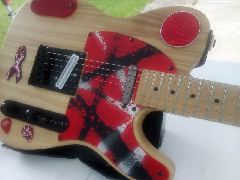 Lehara Tribute "Frankensurf" TL-type partscaster 2023 - Maple body and neck image 1