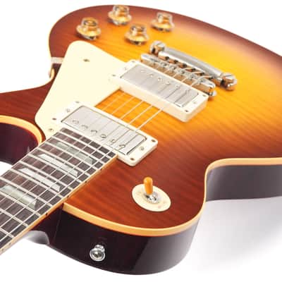 Gibson Custom 1959 Les Paul Standard Reissue Ice Tea Burst VOS image 10