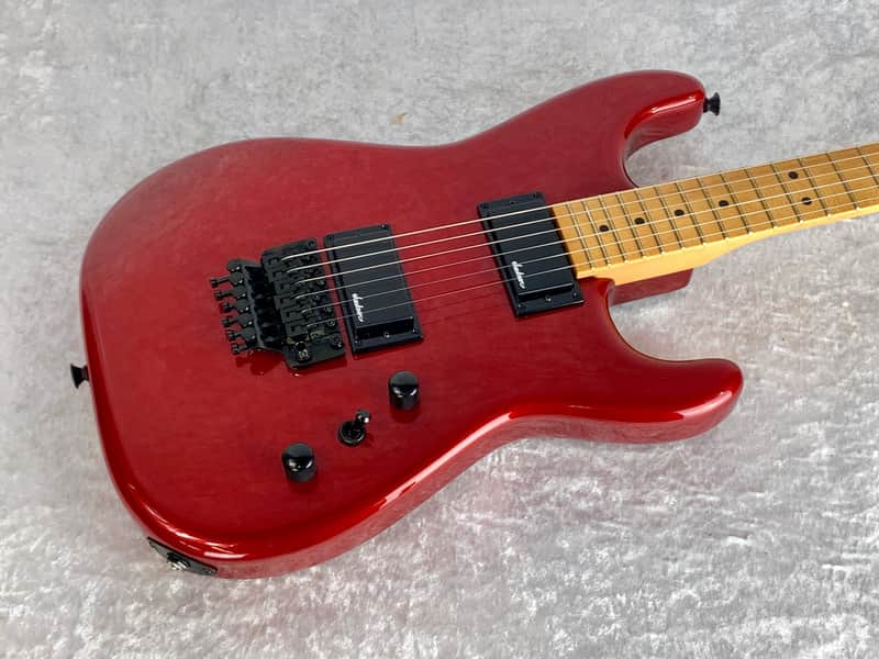 JACKSON PRO ORIGINS 1985 SERIES SD1 HH FR SAN DIMAS GUITAR / CANDY APPLE RED image 1
