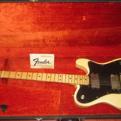 1973 Fender Telecaster Deluxe White w/ Original Case image 12