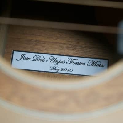 Jose Mota Ultra Jumbo Acoustic Bass w/ Case  Natural image 5