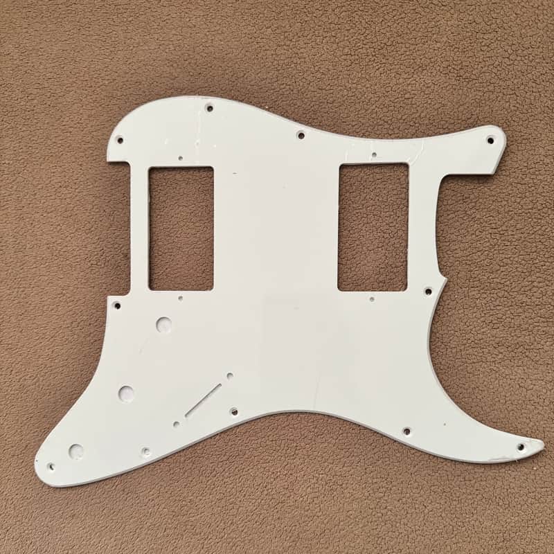Stratocaster HH Parchment Pickguard 1 ply image 1