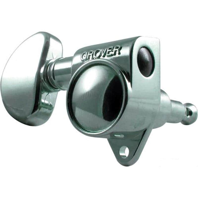 Grover Rotomatic 3+3 Chrome-Plated Guitar Machine Heads, 102C image 1