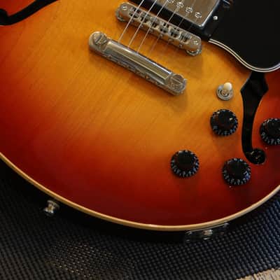 1998 Gibson Custom Shop ES-336 Semi-Hollow Electric Guitar Ice Tea Burst + OHSC image 4