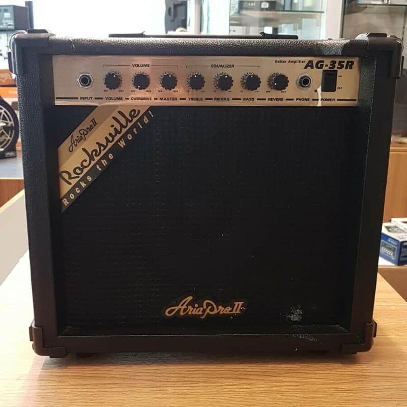 Aria AG-35R Black Amplifier image 1