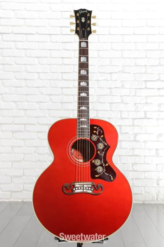 Gibson Acoustic SJ-200 Original Acoustic-electric Guitar - Burgundy Mist (SJ200BurMd2)