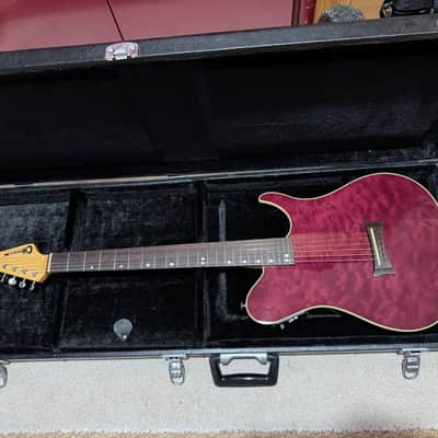 1993 Charvel ATX Piezo Acoustic, Near Mint, Hard Case image 22