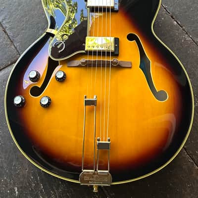 Epiphone Broadway with Laurel Fretboard Left-Handed 2023 - Present - Vintage Sunburst image 12