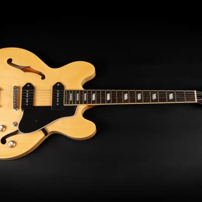 2016 Epiphone Casino Reissue mit Rosewood Griffbrett - Natural | ES-330 Style Seymour Duncan P-90 Pickups 2,88kg | Gator Case Bild 3