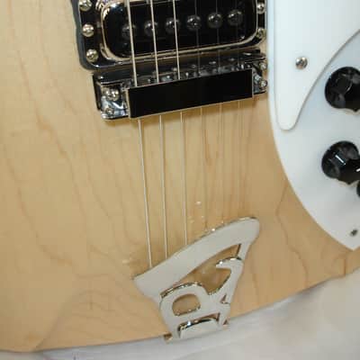 2025 Rickenbacker 330 Thinline Semi-Hollow Electric Guitar - MapleGlo w/ Case image 5