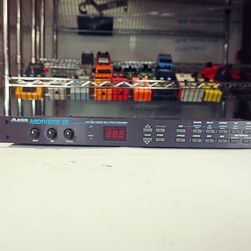 1990s Alesis Midiverb III Black