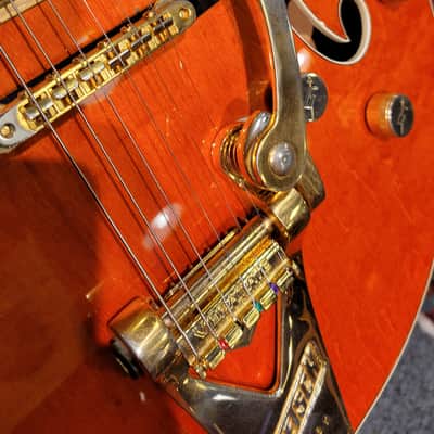 Gretsch G6120 Bigsby Orange Stain image 10