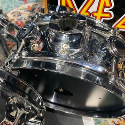 DW/Hart Dynamics Rick Allen's Def Leppard, 2002 "X" Tour Drum Set (#3). Autographed by the whole band. Authenticated! image 12
