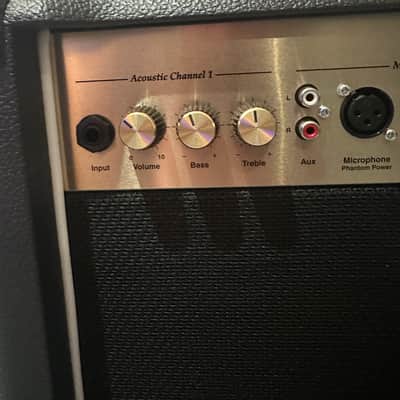 Marshall Acoustic Soloist AS50D 2-Channel 50-Watt 2x8" Acoustic Guitar Combo 2007 - Present - Black image 2