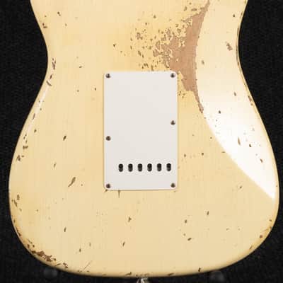 Fender Custom Shop '69 Stratocaster Heavy Relic - Vintage White image 2